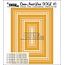Crealies und CraftEmotions Crealies Crea Nest Mensonges XXL, rectangles