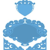 Marianne Design, el corazón de Petra, 15x16cm, LR0280