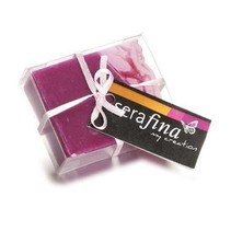 Store dufte af parfume sæbe Serafina Paradiso, 6,5 x5, 3x2cm, 65g