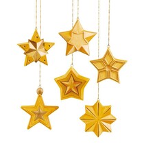 Mold: formulário cheio de estrelas, 8x8x2, 5cm, 6 pcs.