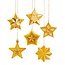 GIESSFORM / MOLDS ACCESOIRES Mold: full form of stars, 8x8x2, 5cm, 6 pcs.