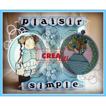 Crealies Create A Card no. 21 for punch card