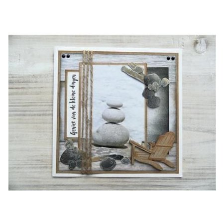 Marianne Design Punching and embossing template: Deckchair