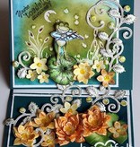 Heartfelt Creations aus USA 1 conjuntos de selo + combinando estampagem e gravação stencil