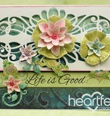 Heartfelt Creations aus USA 1 conjuntos de selo + combinando estampagem e gravação stencil