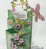 Heartfelt Creations aus USA 1 conjuntos de selo + combinando estampagem e gravação stencil
