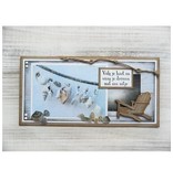 Marianne Design A4 Bilderbogen: thema vakantie