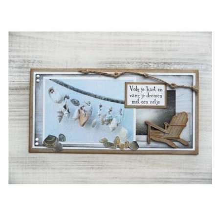 Marianne Design A4 Bilderbogen: holiday theme