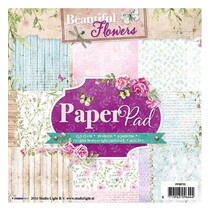 Paper pad, Beautiful Flowers Theme