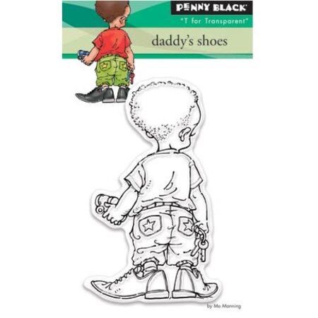 Penny Black Transparent Stempel: Daddy's shoes