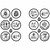 Embellishments / Verzierungen Self-adhesive Sticker Scene