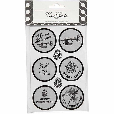 Embellishments / Verzierungen Diseño de etiqueta adhesiva con un acabado mate - Del Gade Diseño Vivi