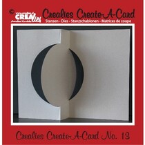 Crealies Create A Card no. 13 for punch card