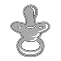 Stanz- und Prägeschablone: Baby Schnuller
