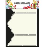 Dutch DooBaDoo Template A4: Tipo de cartão Triptech