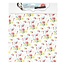 Textil Fleurs en tissu auto-adhésifs, 30,5 x 30,5 cm