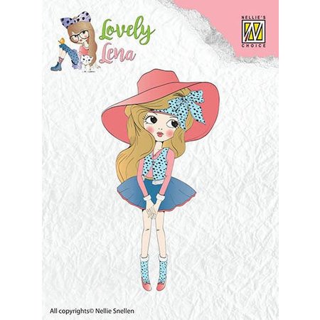 Nellie snellen Transparent stempel: Pretty Lena