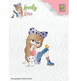 Nellie snellen Transparent stempel: Lena, dyreven
