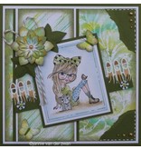 Nellie snellen Transparent stempel: Lena, dyreven