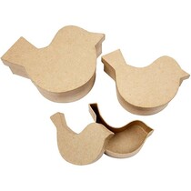 3 dozen in vogel vorm