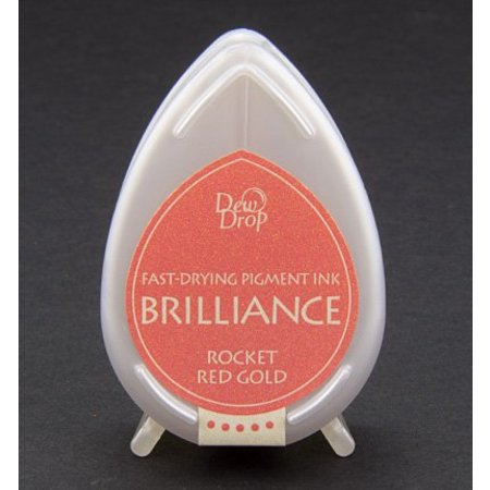 FARBE / INK / CHALKS ... Brilliance Dew Drop, ROCKET ouro vermelho
