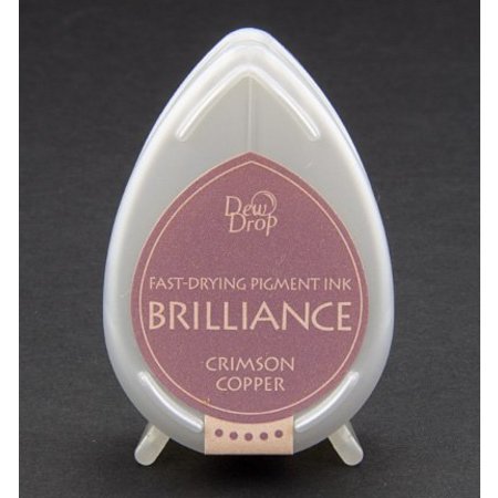 FARBE / INK / CHALKS ... Brilliance Dew Drop, Grimson CUIVRE