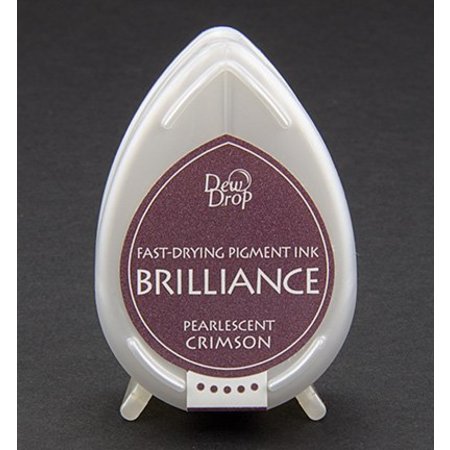 FARBE / INK / CHALKS ... Brilliance Dew Drop, Nacré Crimson