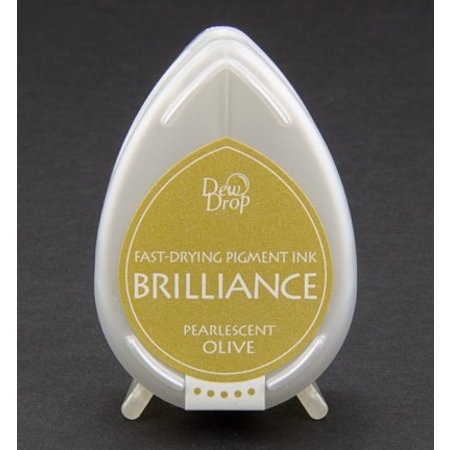 FARBE / INK / CHALKS ... Brilliance Dew Drop, Pearlescent Olive