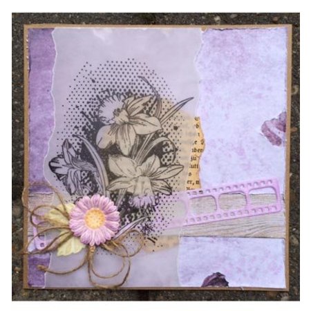 FARBE / INK / CHALKS ... Brilliance Dew Drop, Nacré Violet