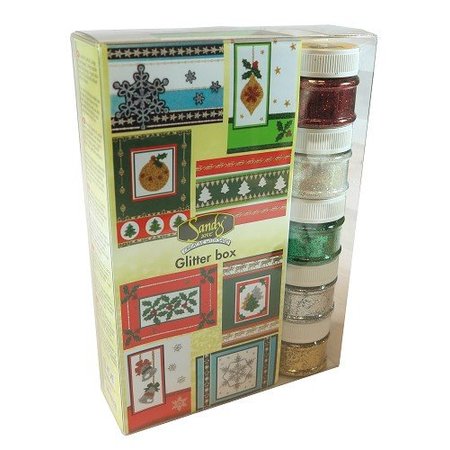 FARBE / INK / CHALKS ... caixa de brilho Maxi Natal