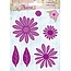 Studio Light Ponsen en embossing sjabloon: Beautiful Flowers