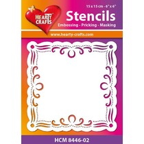 Flexible plastic mask, embossing-priking-masking