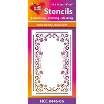 Flexible plastic mask, embossing-priking-masking