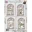 BASTELSETS / CRAFT KITS: 4 carte Finestra