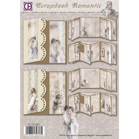 BASTELSETS / CRAFT KITS: Scrapbog Romantisk