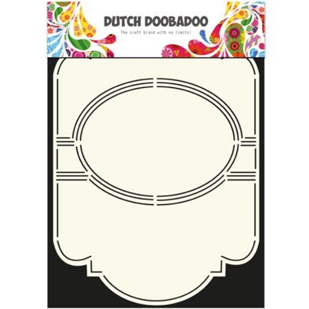 Dutch DooBaDoo Template A4: Carta di arte carta di swing