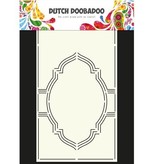 Dutch DooBaDoo A4 Template: Card Art Swing card No.4