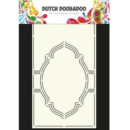 Dutch DooBaDoo A4 Schablone: Card Art Swing card Nr.4