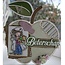 Dutch DooBaDoo A4 Template: Card type apple