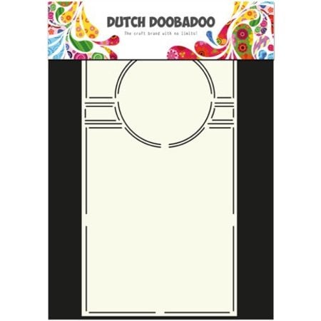 Dutch DooBaDoo A4 skabelon: SwingCard Art Circle