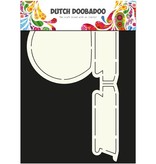 Dutch DooBaDoo A4 Mal: ​​Card Type Snowglobe
