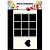 Dutch DooBaDoo A4 Template: Card Art Card Window
