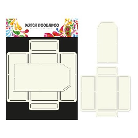 Dutch DooBaDoo A5 Schablone: Umschlag + Labels