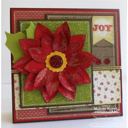 Die-namics Punching and embossing template: Hellebore