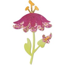 Estampage modèle, fleur