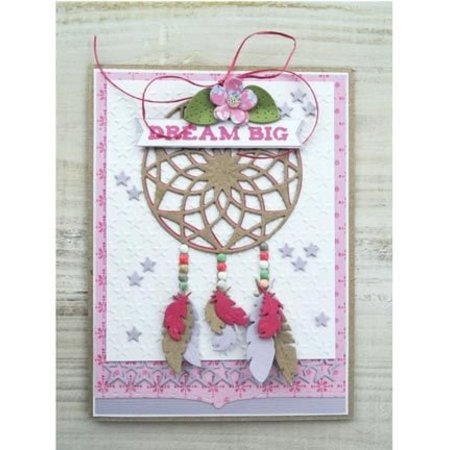 Marianne Design Bokse og preging mal: Dreamcatcher