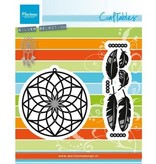 Marianne Design Bokse og preging mal: Dreamcatcher