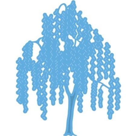 Marianne Design Stansning og prægning skabelon: Weeping Willow