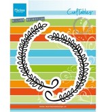 Marianne Design Ponsen en embossing sjabloon: Laurel