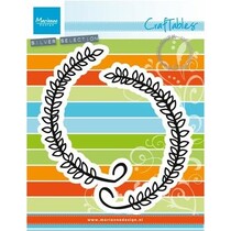 Ponsen en embossing sjabloon: Laurel